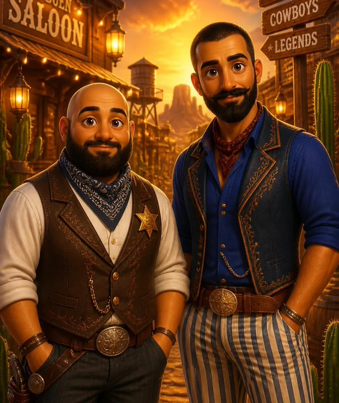 არტ კადრის ანიმაციური ეფექტი — სტუმრების პორტრეტი 4